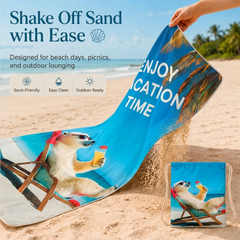 Travel-Ready Beach Towel