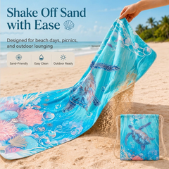 All-in-One Beach Towel