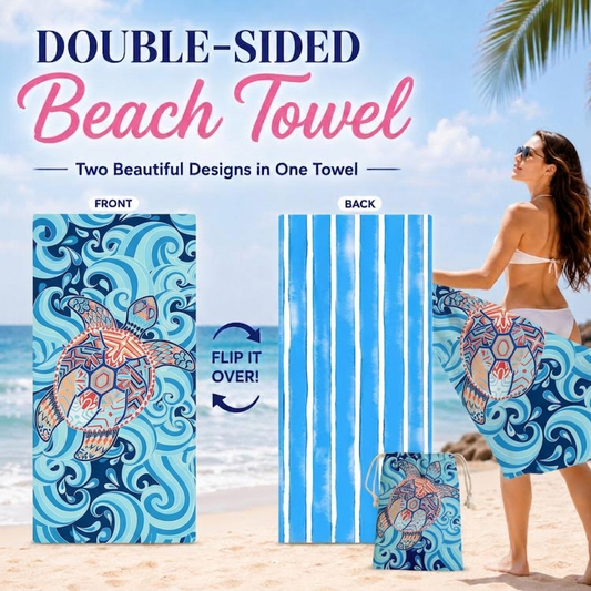 Sand-Free Plush Towel