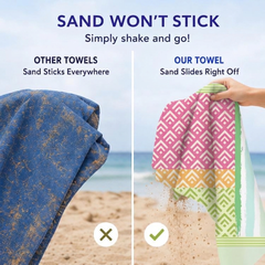 Sand-Free Plush Towel
