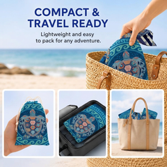 Dual-Sided Beach Towel