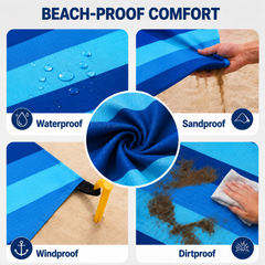 Easy-Clean Beach Mat