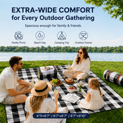 Foldable Beach Picnic Blanket
