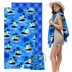 Plush Travel Beach Towel