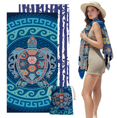 Dual-Sided Beach Towel