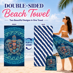 Dual-Sided Beach Towel