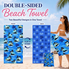 Plush Travel Beach Towel