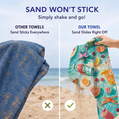 Soft Plush Beach Towel