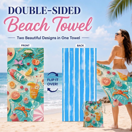 Soft Plush Beach Towel