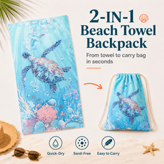 All-in-One Beach Towel