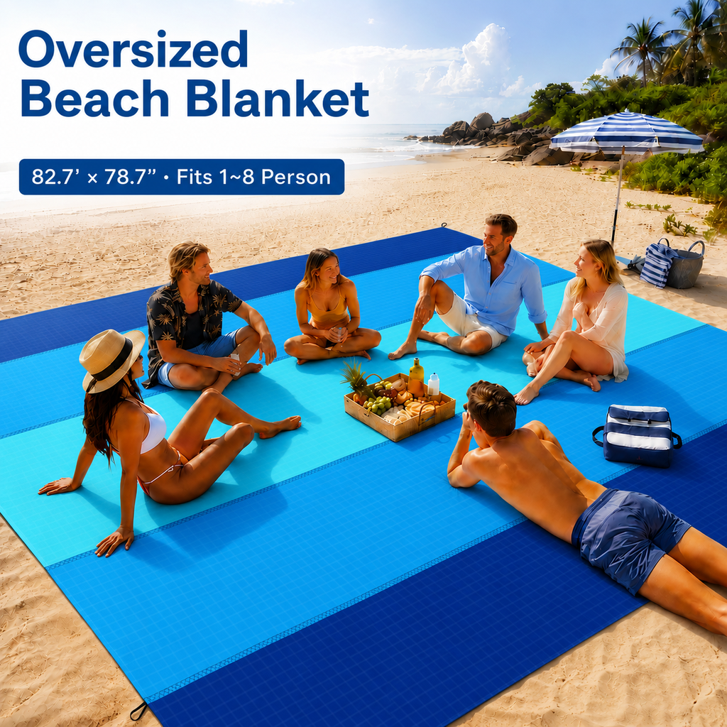 Easy-Clean Beach Mat
