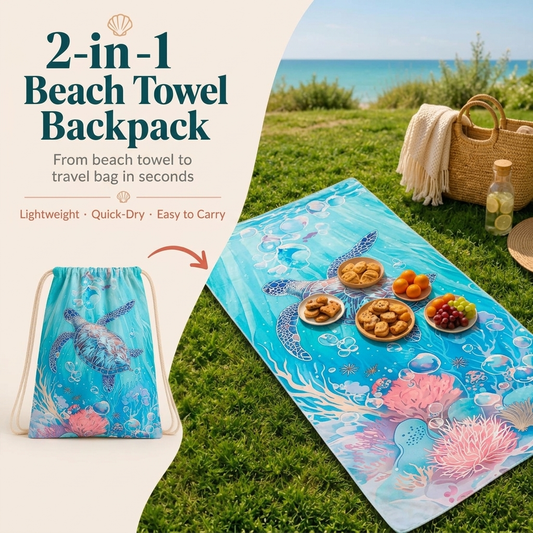 All-in-One Beach Towel