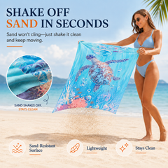 All-in-One Beach Towel