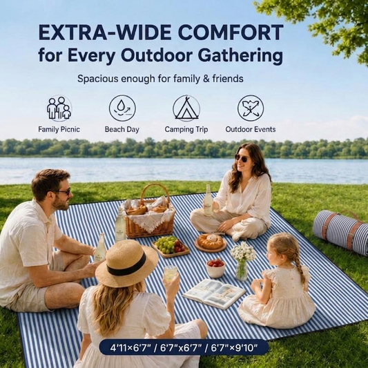 Extra Large Outdoor Blanket