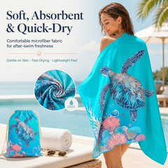 All-in-One Beach Towel