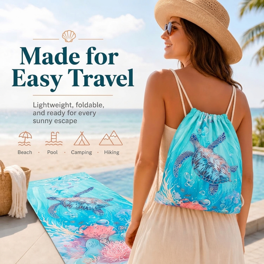 All-in-One Beach Towel