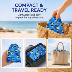 Plush Travel Beach Towel