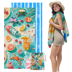 Soft Plush Beach Towel