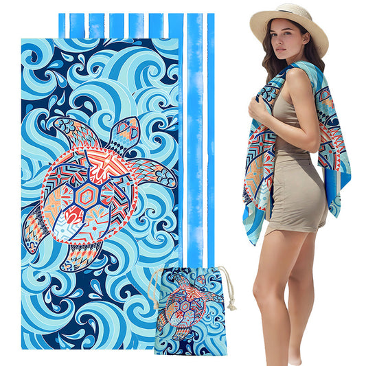 Sand-Free Plush Towel