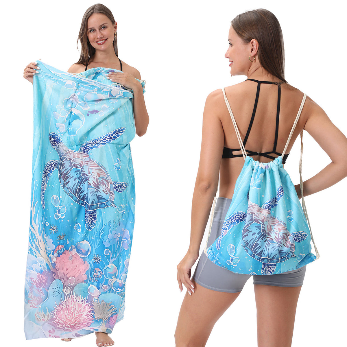 All-in-One Beach Towel