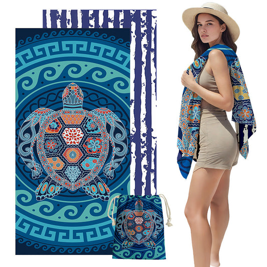 Dual-Sided Beach Towel