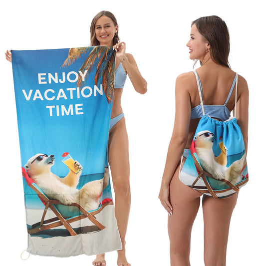 Travel-Ready Beach Towel