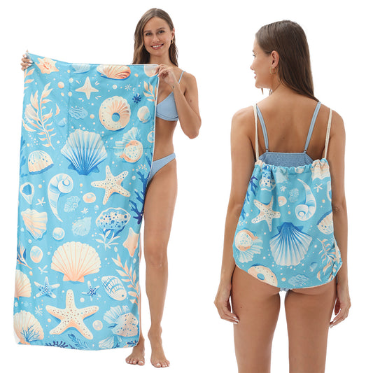 Lightweight Beach Towel Mat