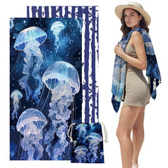 Dual-Sided Beach Towel